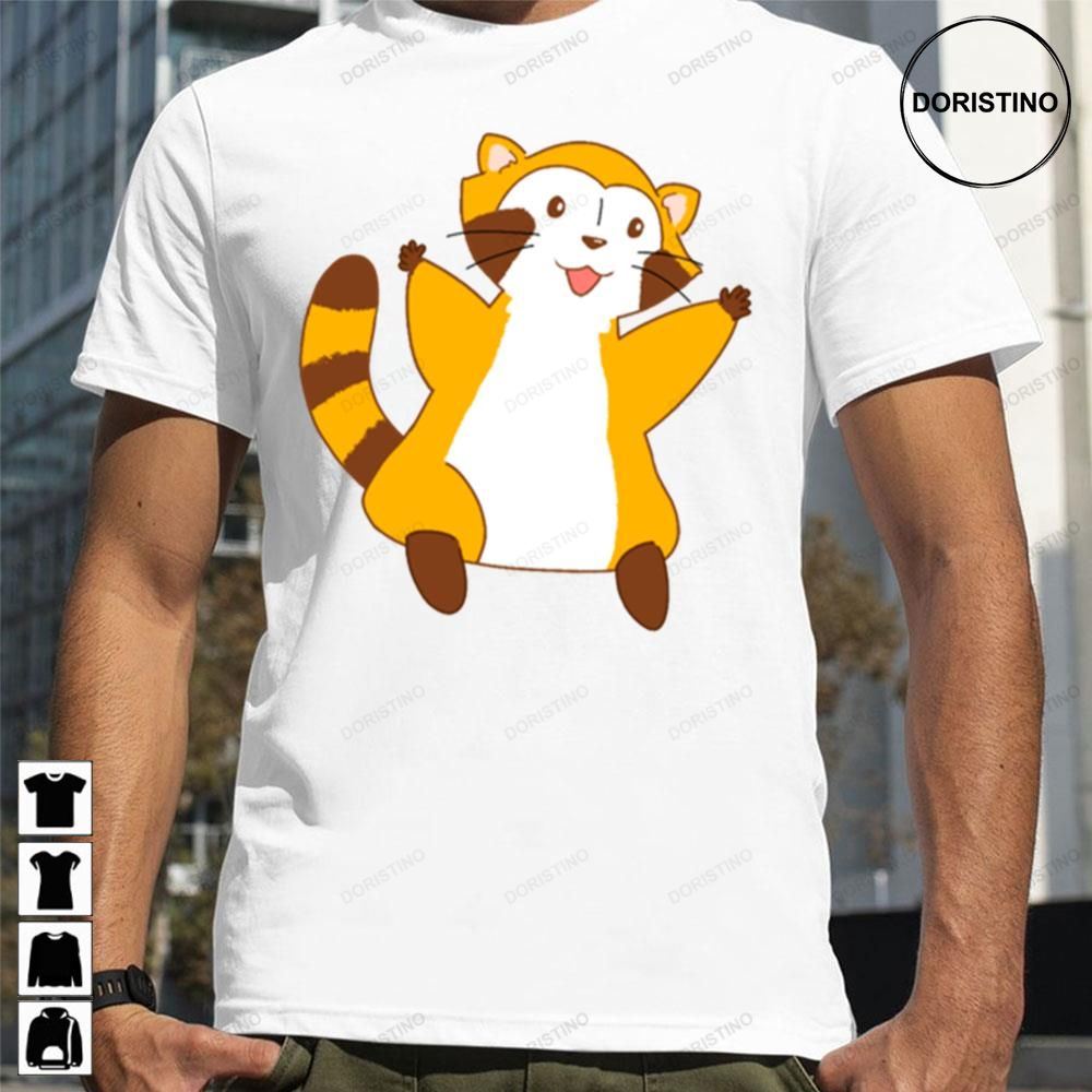 Yellow Rascal The Raccoon Awesome Shirts